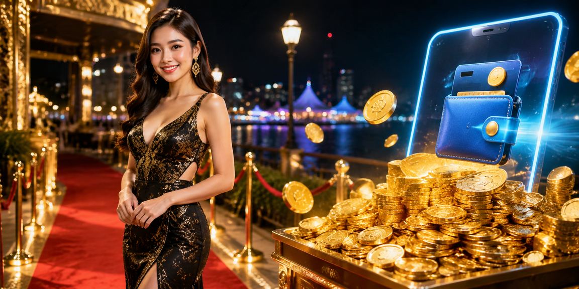 Pengguna Malaysia memilih nombor loteri dalam talian melalui platform shell88